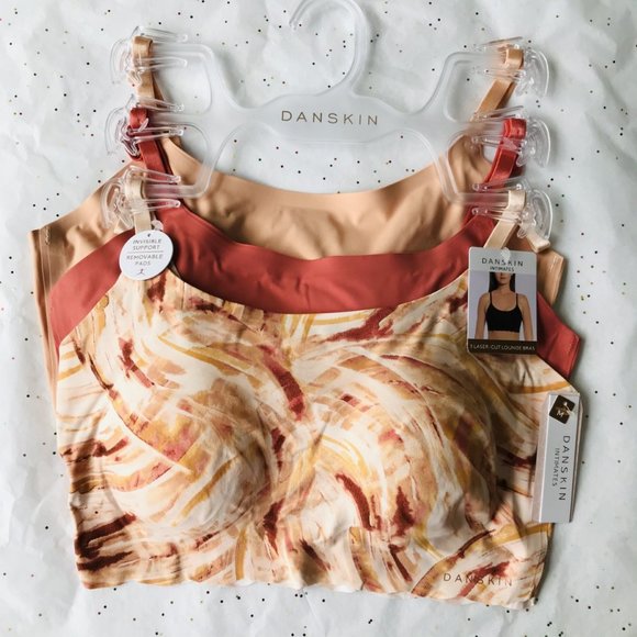 Danskin Other - Danskin  Intimates  Laser - Cut LOUNGE BRAS,  3 -set , Size : M